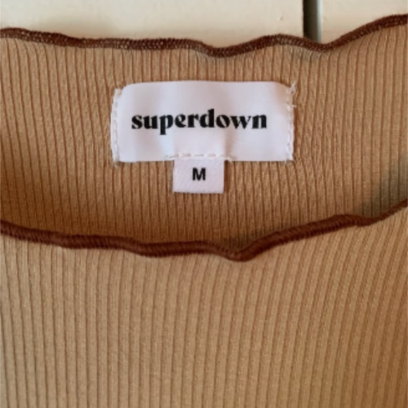 NWT Superdown Katarina Cut Out Asymmetrical Mini Dress Size Medium - Picture 11 of 12